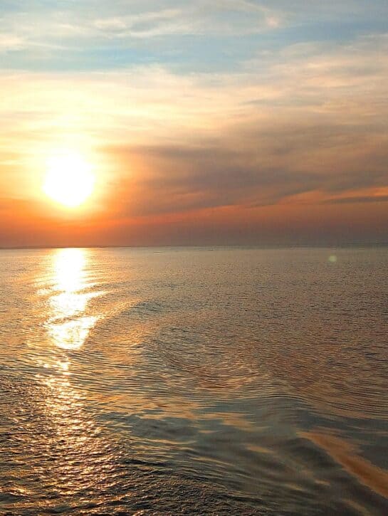 Sonnenuntergang-Ostsee-Usedom